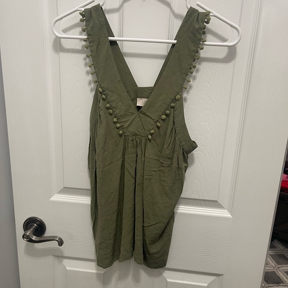 LOFT tank top, extra small green - Picture 4 of 11